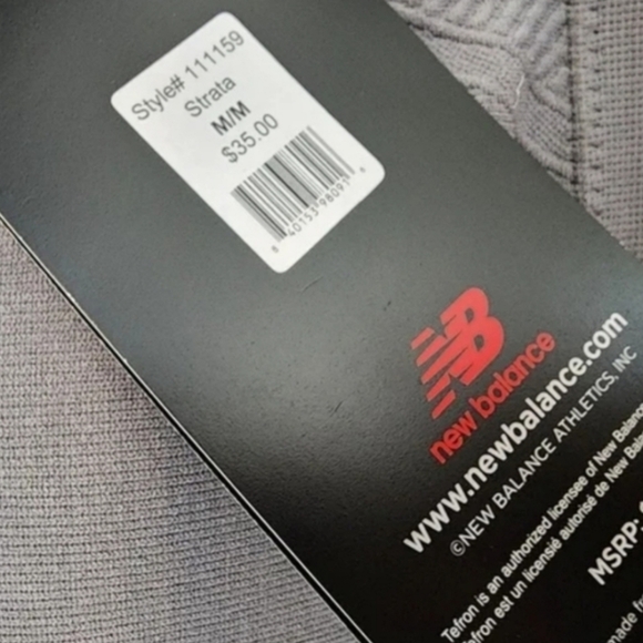 New Balance Gray Sports Bra - Picture 4 of 6